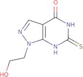 1-(2-Hydroxyethyl)-6-sulfanyl-1H,4H,5H-pyrazolo[3,4-d]pyrimidin-4-one