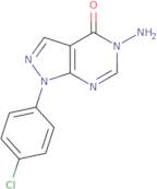 5-Amino-1-(4-chlorophenyl)-1,5-dihydro-4H-pyrazolo[3,4-d]pyrimidin-4-one