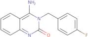 3-[(4-Fluorophenyl)methyl]-4-imino-1,2,3,4-tetrahydroquinazolin-2-one