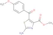 Methyl 2-amino-5-(4-methoxybenzoyl)-1,3-thiazole-4-carboxylate