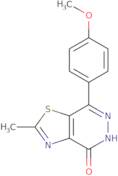 7-(4-Methoxyphenyl)-2-methyl[1,3]thiazolo[4,5-d]pyridazin-4(5H)-one