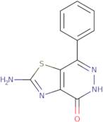 2-Amino-7-phenyl-4H,5H-[1,3]thiazolo[4,5-d]pyridazin-4-one