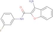 3-Amino-N-(3-fluorophenyl)-1-benzofuran-2-carboxamide