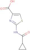 2-[(Cyclopropylcarbonyl)amino]-1,3-thiazole-4-carboxylic acid