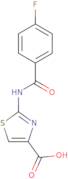 2-[(4-Fluorobenzoyl)amino]-1,3-thiazole-4-carboxylic acid