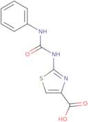 2-[(Anilinocarbonyl)amino]-1,3-thiazole-4-carboxylic acid