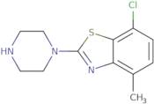 7-Chloro-4-methyl-2-piperazin-1-yl-1,3-benzothiazole