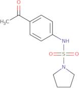 N-(4-Acetylphenyl)pyrrolidine-1-sulfonamide