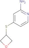 4-(Oxetan-3-ylsulfanyl)pyridin-2-amine