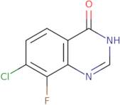 7-Chloro-8-fluoro-3,4-dihydroquinazolin-4-one