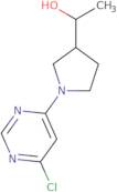 1-[1-(6-Chloropyrimidin-4-yl)pyrrolidin-3-yl]ethan-1-ol