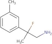 2-Fluoro-2-(M-tolyl)propan-1-amine