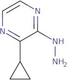 2-Cyclopropyl-3-hydrazinylpyrazine