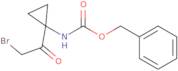 Benzyl N-[1-(2-bromoacetyl)cyclopropyl]carbamate