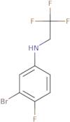 3-Bromo-4-fluoro-N-(2,2,2-trifluoroethyl)aniline