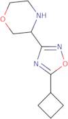 3-(5-Cyclobutyl-1,2,4-oxadiazol-3-yl)morpholine