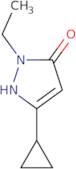 3-Cyclopropyl-1-ethyl-1H-pyrazol-5-ol