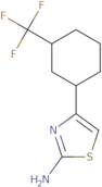 4-[3-(Trifluoromethyl)cyclohexyl]-1,3-thiazol-2-amine