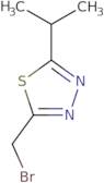 2-(Bromomethyl)-5-(propan-2-yl)-1,3,4-thiadiazole