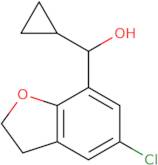 (5-Chloro-2,3-dihydro-1-benzofuran-7-yl)(cyclopropyl)methanol