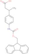 3-[4-({[(9H-Fluoren-9-yl)methoxy]carbonyl}amino)phenyl]butanoic acid
