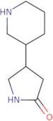 4-(Piperidin-3-yl)pyrrolidin-2-one