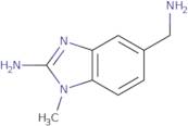 5-(Aminomethyl)-1-methyl-1H-1,3-benzodiazol-2-amine