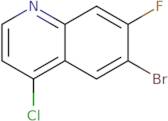 6-Bromo-4-chloro-7-fluoroquinoline