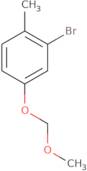 2-Bromo-4-(methoxymethoxy)-1-methylbenzene