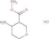 rac-Methyl (3R,4R)-4-aminooxane-3-carboxylate hydrochloride