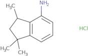 2,3-Dihydro-1,1,3-trimethyl-1H-inden-4-amine hydrochloride