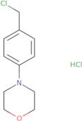 4-[4-(Chloromethyl)phenyl]morpholine hydrochloride
