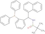 (R)-N-((R)-(2-(Diphenylphosphanyl) phenyl)(naphthalen-1-yl)methyl)-2-methylpropane-2-sulfinamide