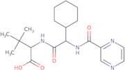 (R)-2-((R)-2-Cyclohexyl-2-(pyrazine-2-carboxamido)acetamido)-3,3-dimethylbutanoic acid