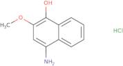 4-Amino-2-methoxynaphthalen-1-ol hydrochloride