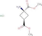 1,3-Dimethyl (1S,3S)-1-aminocyclobutane-1,3-dicarboxylate hydrochloride