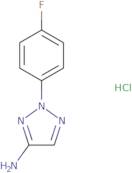 2-(4-Fluorophenyl)-2H-1,2,3-triazol-4-amine hydrochloride