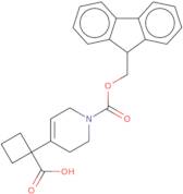 1-(1-{[(9H-Fluoren-9-yl)methoxy]carbonyl}-1,2,3,6-tetrahydropyridin-4-yl)cyclobutane-1-carboxylic …