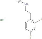 [2-(2,4-Difluorophenyl)ethyl](methyl)amine hydrochloride