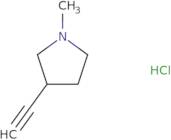 3-Ethynyl-1-methylpyrrolidine hydrochloride