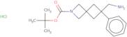 tert-Butyl 6-(aminomethyl)-6-phenyl-2-azaspiro[3.3]heptane-2-carboxylate hydrochloride