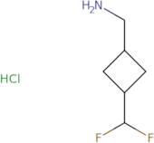 1-[3-(Difluoromethyl)cyclobutyl]methanamine hydrochloride