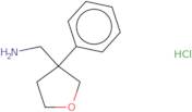 (3-Phenyloxolan-3-yl)methanamine hydrochloride