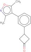 3-[3-(Dimethyl-1,2-oxazol-4-yl)phenyl]cyclobutan-1-one