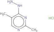 4-Hydrazinyl-2,5-dimethylpyrimidine hydrochloride