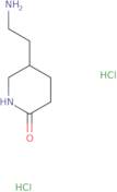 5-(2-Aminoethyl)piperidin-2-one dihydrochloride