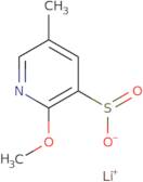 2-methoxy-5-methylpyridine-3-sulfinate lithium