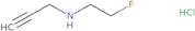 (2-Fluoroethyl)(prop-2-yn-1-yl)amine hydrochloride