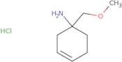 1-(Methoxymethyl)cyclohex-3-en-1-amine hydrochloride