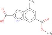 6-(Methoxycarbonyl)-4-methyl-1H-indole-2-carboxylic acid